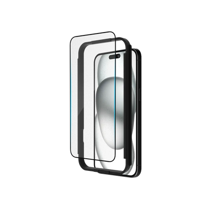 iPhone 15 Tempered Glass Screen Protector