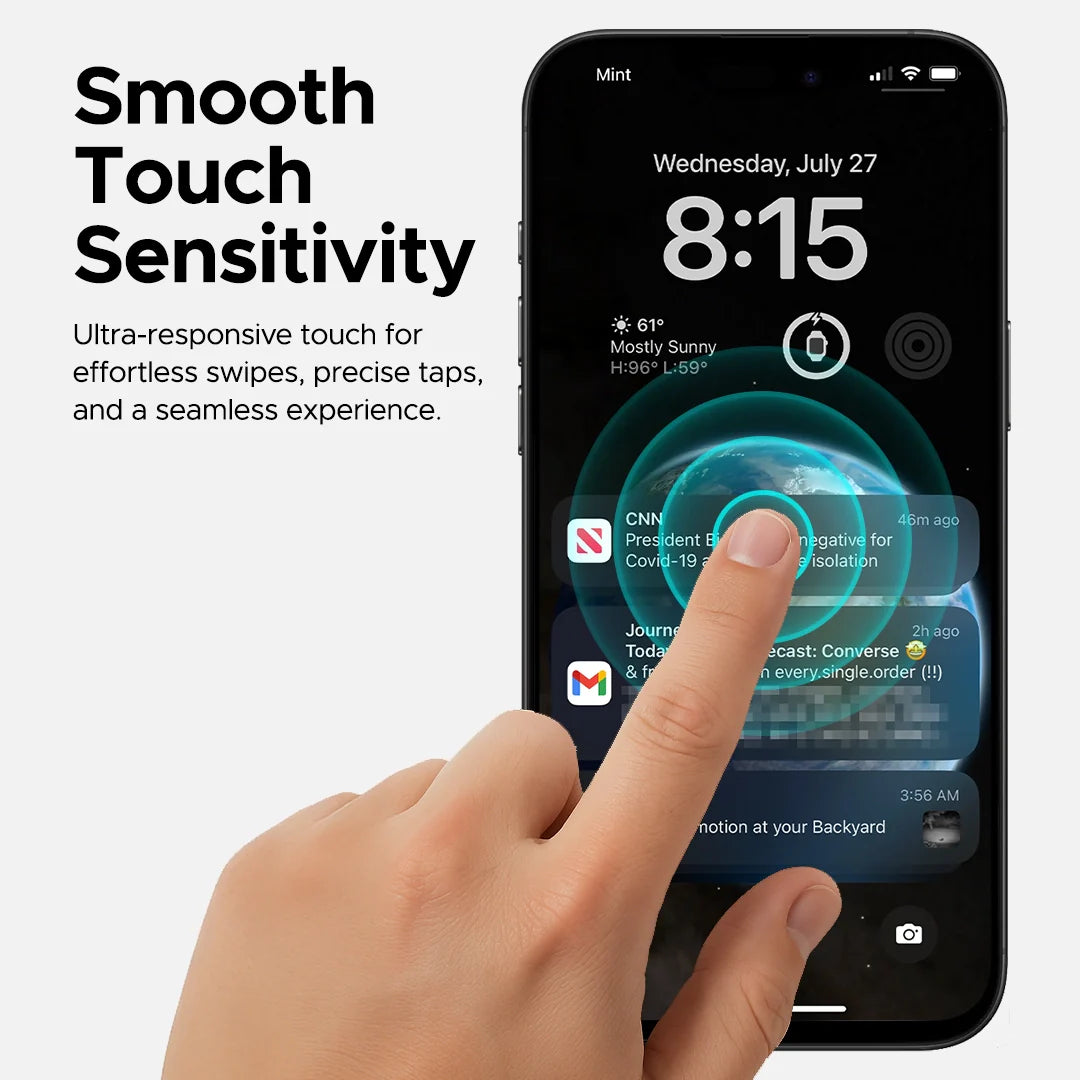 iPhone 17 Pro Tempered Glass Screen Protector